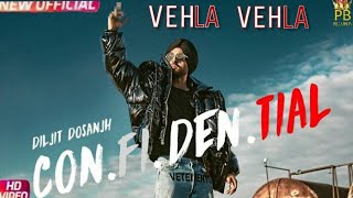 VEHLA VEHLA Diljit dosanjh  Full song  Snappy  Rav hanjra  Latest punjabi song 2018 [upl. by Vincents727]