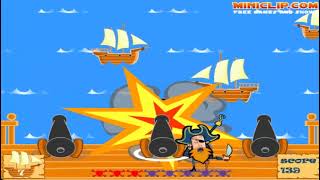 Miniclip Cannon Blast Flash Game Gameplay [upl. by Avner]