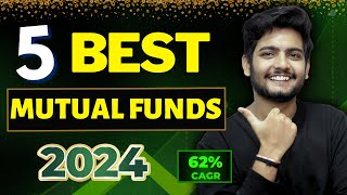 Best Mutual Funds in 2024🔥  Top 5 Mutual Funds To Invest  Multibagger Portfolio💰 [upl. by Balbur48]