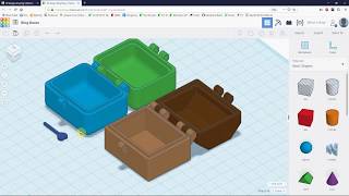 Tinkercad Tutorial Treasure Box Part 1 [upl. by Nikolaos]