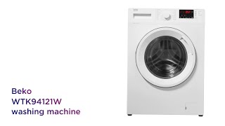 Beko WTK94121W 9 kg 1400 Spin Washing Machine – White  Product Overview  Currys PC World [upl. by Rockafellow]