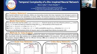 Temporal complexity of a bioinspired neural network Cafiso FAIR Spoke 8 [upl. by Kindig281]