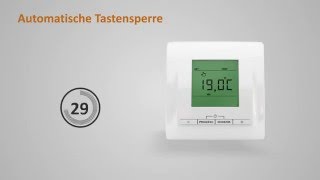 warmon Thermostat TP520 digital  Installationsvideo [upl. by Yennek]