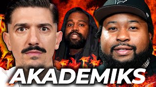 DJ Akademiks on Kanye’s Comeback Diddy vs 50 Cent Exposed amp Adam 22 Wife Sharing Reaction [upl. by Niawd]