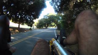 Climbing a steep ramp on Cruzbike Vendetta [upl. by Rramahs]