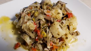 GUINEOS EN ESCABECHE CON MOLLEJAS DE POLLO [upl. by Arahsit]