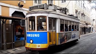 Straßenbahn Lissabon  Impressionen Oktober 2013 [upl. by Loutitia776]