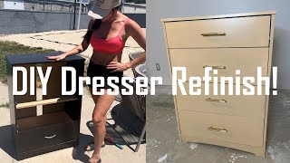 DIY Dresser Makeover For Less Than 100 [upl. by Schouten]