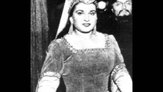 IL Trovatore 1953 LIVE Scala Maria Callas Damor sullali rose  Miserere [upl. by Hull]