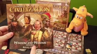 Civilization The Board Game  Gameplay Runthrough  Part1 [upl. by Bronk723]