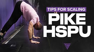 The Pike HSPU Essential Tips for Scaling the Strict Handstand Push Up [upl. by Laina957]