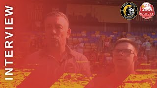 INTERVIEW  Mark Aston  PostMatch 1895 Cup Semi Final [upl. by Kerwin]