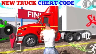 Indian Bike Driving 3D Truck Cheat Code in Update 🤯🔥 Indian bikes driving 3d  Harsh in Game [upl. by Redfield601]