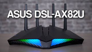 ASUS DSLAX82U Gaming Modem Router İncelemesi [upl. by Hairahcaz]