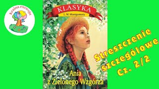 Streszczenie szczegółowe lektury Ania z Zielonego Wzgórza [upl. by Hephzipa]