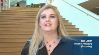 PhD Accounting student speaks Edith Cowan University [upl. by Emera620]