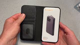 CYGNETT URBAN WALLET CASE iPhone 16 Pro Max REVIEW [upl. by Hsima]