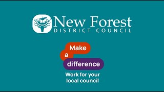 A place for you at New Forest District Council [upl. by Anirpas]