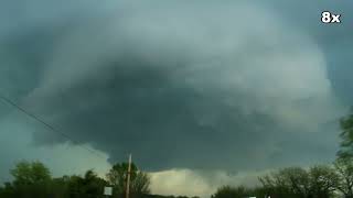 Massive Tornadic Supercell [upl. by Snowman586]