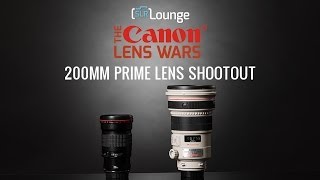 Best Canon 200mm Primes Lenses  The SLR Lounge Canon Lens Wars Episode 16 [upl. by Mccallion754]