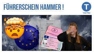 EU plant FührerscheinHammer Tempolimit Senioren SUV Führerschein [upl. by Ahsima132]