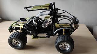 Lego Technic 8466 4x4 Offroader Geländebuggy Funktionstest [upl. by Virgilia448]