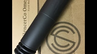 SilencerCo Omega Suppressor Unboxing [upl. by Perle]