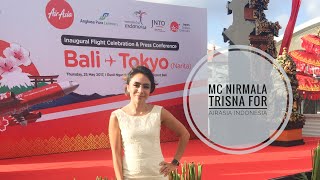 MC for AirAsia in Bali mcbali eventmanagement tutorials [upl. by Neahs]