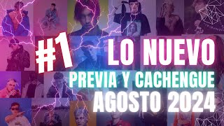 Mix lo mas nuevo 2024 enganchado previa y cachengue🍹 Ale mix [upl. by Atiras]