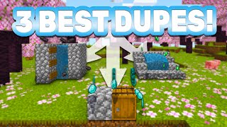 3 WORKING WAYS TO DUPLICATE ITEMS IN 2024  Minecraft Bedrock 12051 [upl. by Attoynek894]