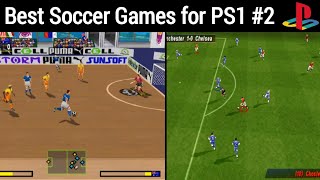 Top 10 Best Soccer Games for PS1  Part 2 [upl. by Sosanna]