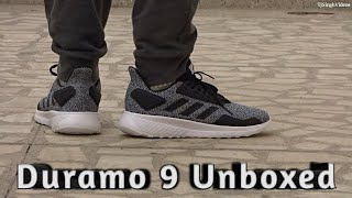 Adidas Duramo 9 Running Shoes Unboxing 2023 [upl. by Havelock617]