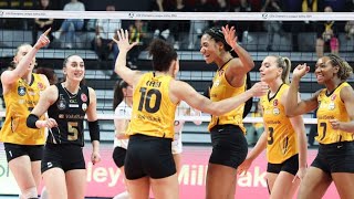 Vakifbank Vs Vero Volley  European Champions League Volleyball Women Live Updates [upl. by Ahseele388]