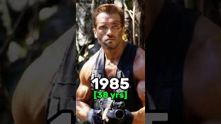 Arnold Schwarzenegger 💪🏻  Evolution from 1976 to 2023  Cheri lady edit  shorts viral arnold [upl. by Annoik247]