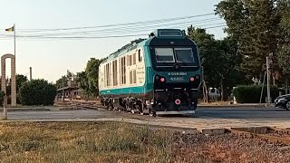 Prima apariție a Locomotivei DEMA3000 Sosește în gara Slobozia Veche [upl. by Dahsra117]