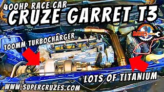 Cruze Titanium intercooler Garret T3 and T4 Turbocharger build 400HP [upl. by Edmund322]