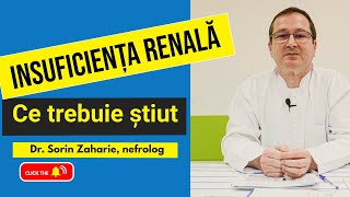 INSUFICIENȚA RENALĂ Cum se poate trata și preveni [upl. by Morril]