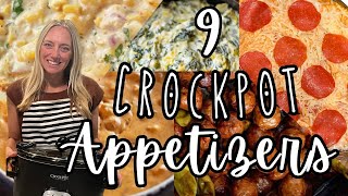 9 Easy and Delicious Dump and Go Crockpot Appetizer Recipes [upl. by Yevrah]