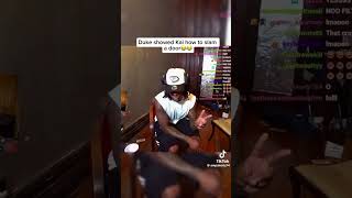 Lil ahh slams amp kaicenatfunnymoments kai kaicenatstream dukedennisclip video viralvideo [upl. by Nodnil]