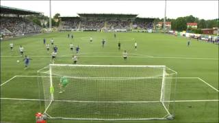 Hønefoss 3  2 Haugesund Gol de Heiner Mora para Hønefoss wwweverardoherreracom [upl. by Eelatan]