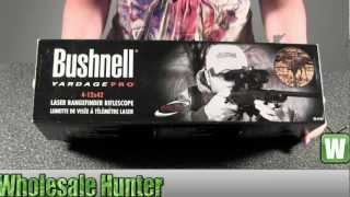 Bushnell 204124 Yardage Pro Laser Rangefinder 412X42 Laser Ring Scope Shooting Gaming Unboxing [upl. by Elwood]