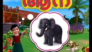 Elephant Rhyme  Chinnu Malayalam [upl. by Airottiv]