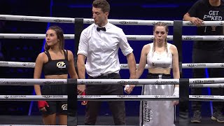 Andrea Botez vs WGM Dina Belenkaya  Mogul Chessboxing [upl. by Magdalen]