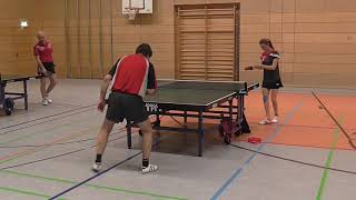 Bathelt vs Steinbrecher CVJM Unterasbach 20190307 Wilhermsdorf Bavarian Race Table Tennis Cup Stativ [upl. by Peih683]