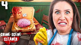 Pizza mit Extra viel Gehirnschmalz 🧹 Crime Scene Cleaner Part 4 [upl. by Fleisig]