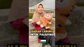 hadiah boneka labubu dari indonesia untuk palestina [upl. by Michael]