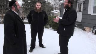 Zisha Schmeltzer Yoely Lebowitz and Yoely Stauber Singing in the Snow [upl. by Nirrak]