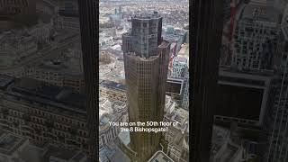 The Lookout at 8 Bishopsgate A free viewing platform right on top of an amazing new skyscraper [upl. by Bernadene]