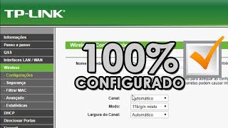 CONFIGURAR ROTEADOR TPLINK WIRELESS  TutorialTec [upl. by Roma]