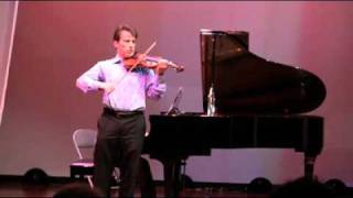 Chopin Nocturne in C  Minor Peter Sirotin Violin Yating Chang piano [upl. by Alyacim]